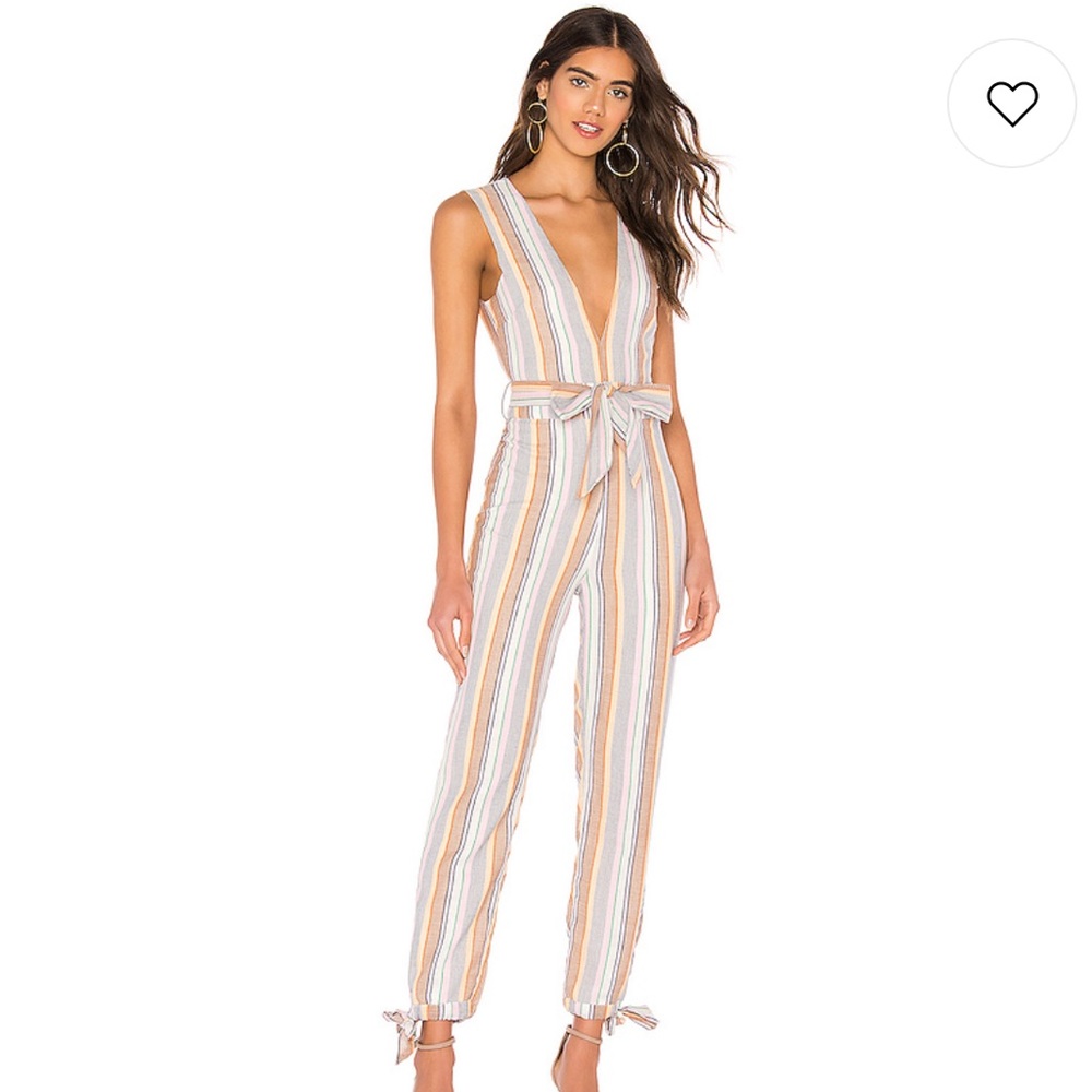 Tularosa Reese Jumpsuit - Multi Stripe.